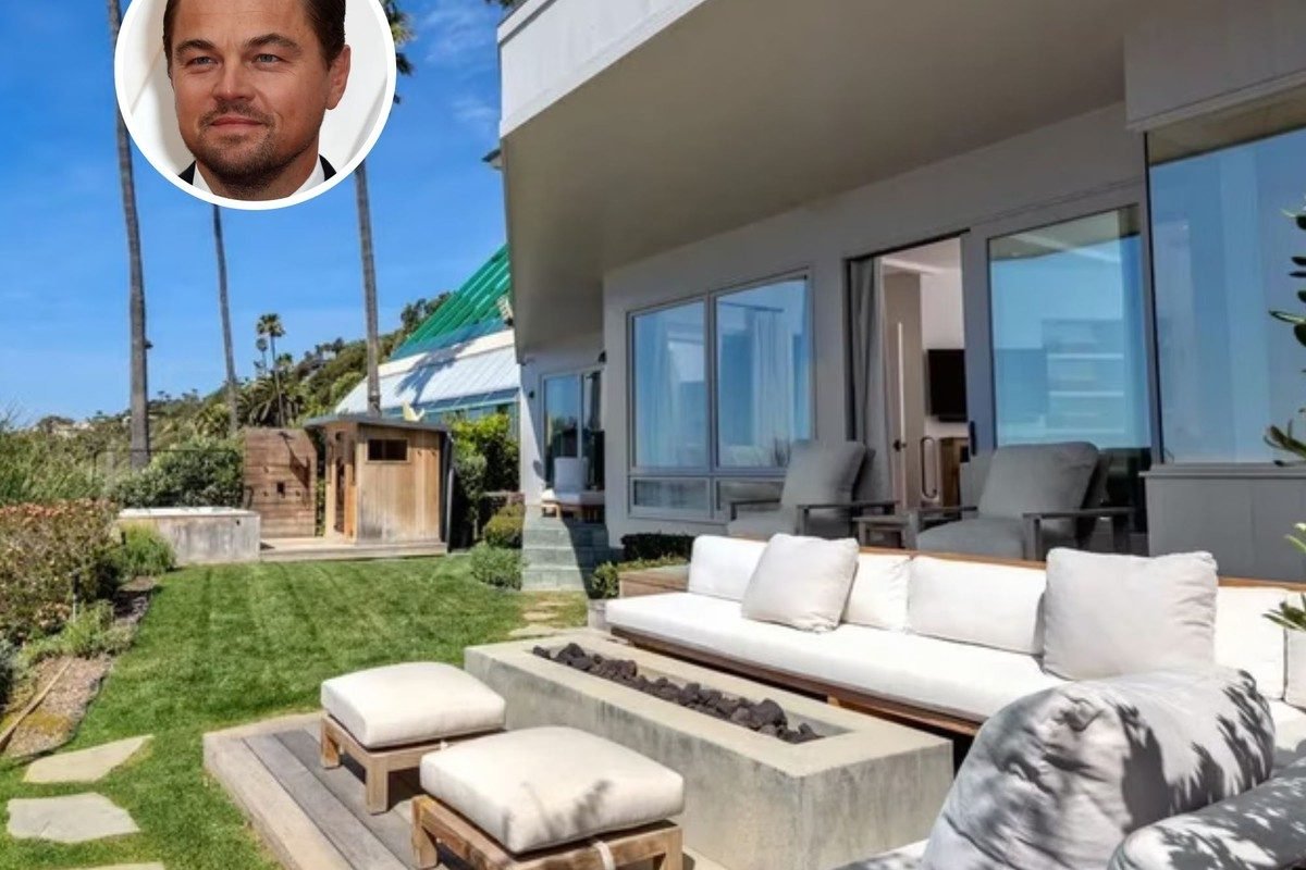 Mansão de Leonardo DiCaprio em Malibu, com quatro suítes e ampla área externa, teve o preço r...