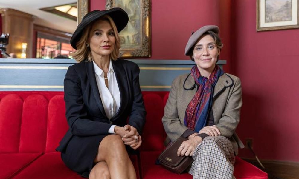 Sandra ( Flávia Alessandra ) vai confrontar Ines (Joana Solnado) em ‘Êta Mundo Melhor!’ – Globo/Angélica Goudinho