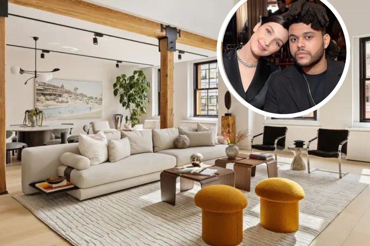 Apartamento em NY onde The Weeknd e Bella Hadid moravam está à venda por mais de R$ 180 milhõe...